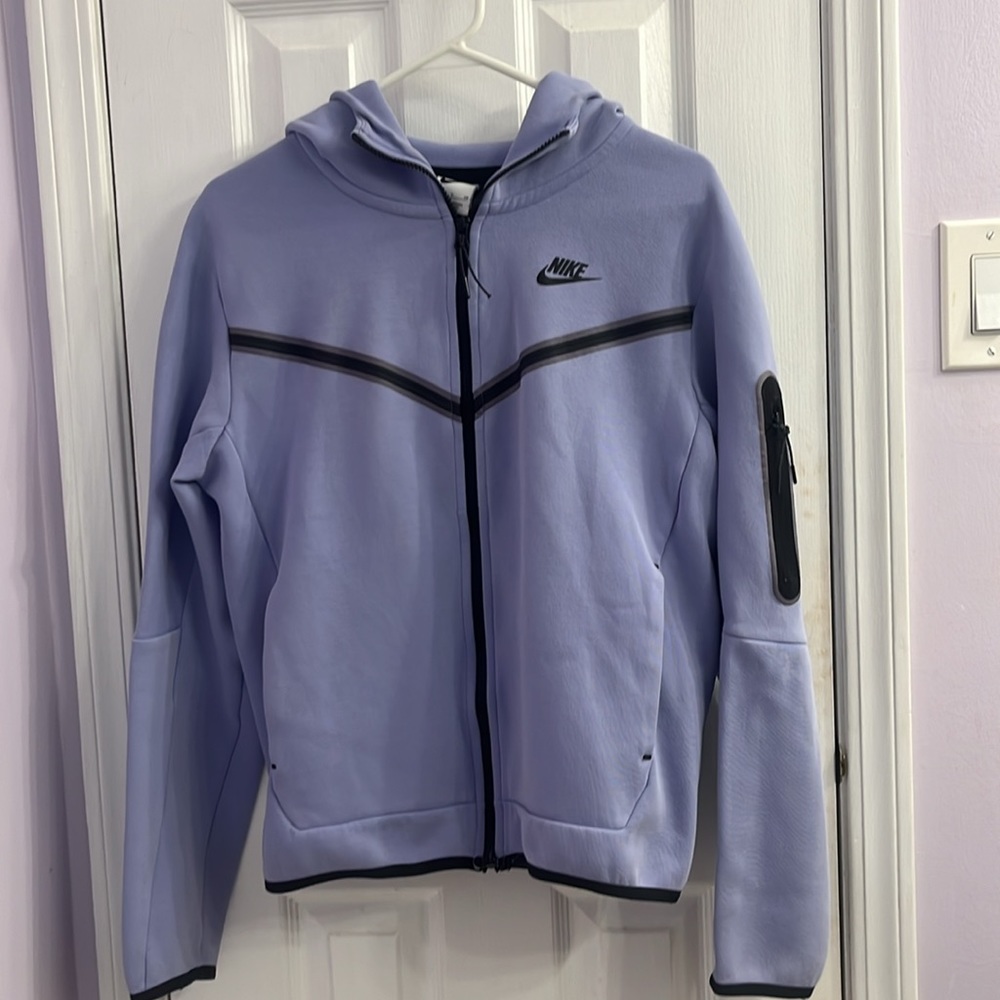 Nike Tech Fleece FullZip Hoodie Light Thistle (Purpl… Gem